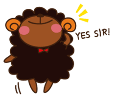 Holy Sheep (English) sticker #8248804