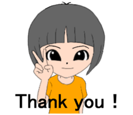 Maya and her happy mover's team2 sticker #8248991