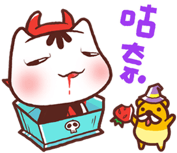 Happy Halloween with Po-chan  (Ellya) sticker #8249965