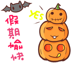 Happy Halloween with Po-chan  (Ellya) sticker #8249983
