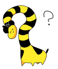 Sticker with Giraffe sticker #8250003