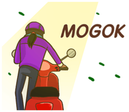 Let's Go Ojek ! sticker #8250333