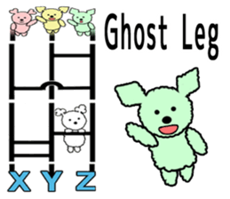 Ghost Leg No.2  CARD SPIRITS sticker #8250557