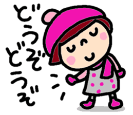 Japanese girl coto-chan vo.15 sticker #8251044