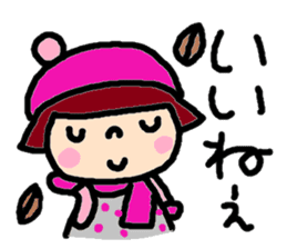 Japanese girl coto-chan vo.15 sticker #8251058