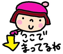 Japanese girl coto-chan vo.15 sticker #8251067