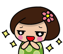 Flowering Mom sticker #8251192