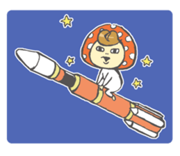 Tanegashima valve mushroom sticker #8251324