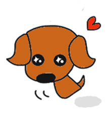 Talking dachshund 3 sticker #8251520