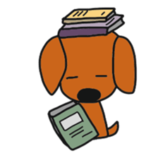 Talking dachshund 3 sticker #8251531