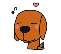 Talking dachshund 3 sticker #8251537