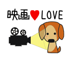 Talking dachshund 3 sticker #8251540