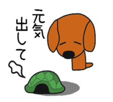 Talking dachshund 3 sticker #8251542