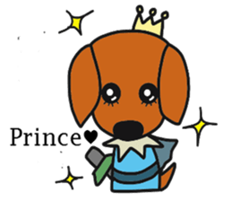 Talking dachshund 3 sticker #8251547