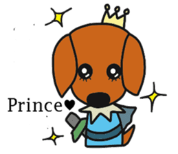 Talking dachshund 3 sticker #8251547