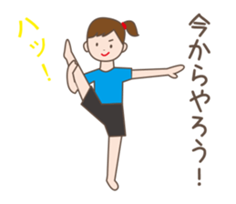 Diet with friend to lose weight sticker #8252239