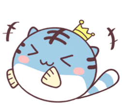 Tiger? Puffer? Tiger puffer sticker #8252402