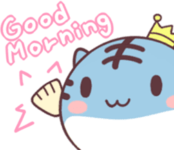 Tiger? Puffer? Tiger puffer sticker #8252403