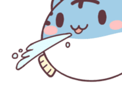 Tiger? Puffer? Tiger puffer sticker #8252405