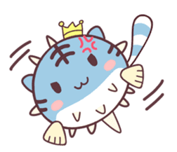 Tiger? Puffer? Tiger puffer sticker #8252406