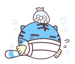 Tiger? Puffer? Tiger puffer sticker #8252412