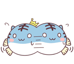 Tiger? Puffer? Tiger puffer sticker #8252413