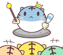 Tiger? Puffer? Tiger puffer sticker #8252415