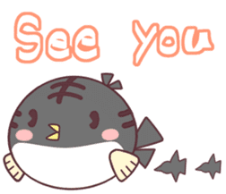 Tiger? Puffer? Tiger puffer sticker #8252427