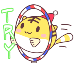 Tiger? Puffer? Tiger puffer sticker #8252434