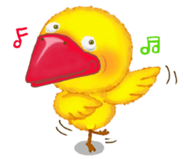 Jub Jib Yellow Bird sticker #8252799