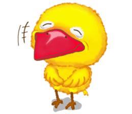 Jub Jib Yellow Bird sticker #8252800