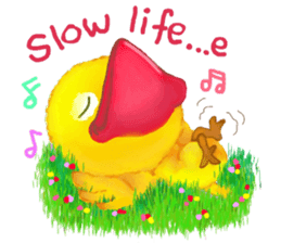 Jub Jib Yellow Bird sticker #8252803