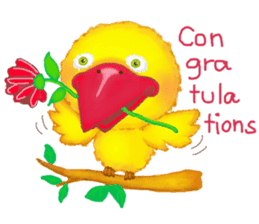 Jub Jib Yellow Bird sticker #8252835