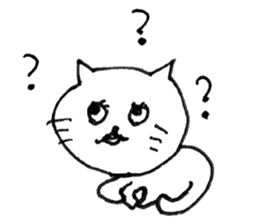 Suki Suki Purring Cat sticker #8252946