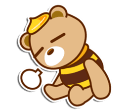 Honey Bear and sweety Rabbit sticker #8253124