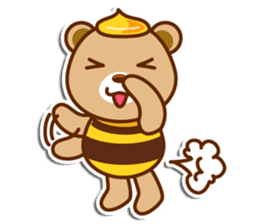 Honey Bear and sweety Rabbit sticker #8253147