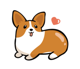 Corgi Dog KaKa - Cutie sticker #8253491