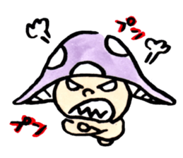 The Light Purple Mushroom 2 sticker #8253612