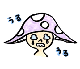 The Light Purple Mushroom 2 sticker #8253613