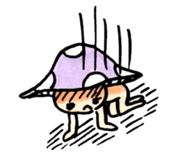 The Light Purple Mushroom 2 sticker #8253614