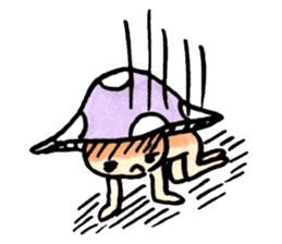 The Light Purple Mushroom 2 sticker #8253614