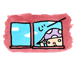 The Light Purple Mushroom 2 sticker #8253627