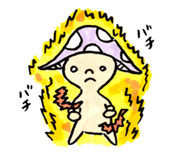 The Light Purple Mushroom 2 sticker #8253628