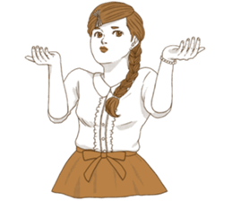 UmeRinko ~ Bai Ling Girl ~ sticker #8253857