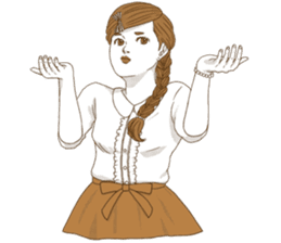 UmeRinko ~ Bai Ling Girl ~ sticker #8253857