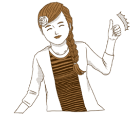 UmeRinko ~ Bai Ling Girl ~ sticker #8253863