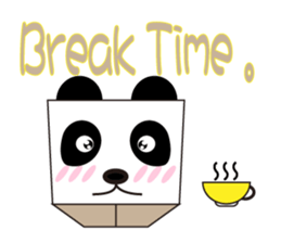 Pandahako sticker #8254296