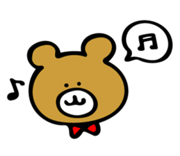 Happy Bear & Girl sticker #8254787