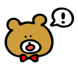 Happy Bear & Girl sticker #8254798