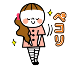 Message Women's sticker sticker #8254931